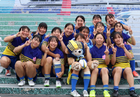 女子ラグビーフットボール